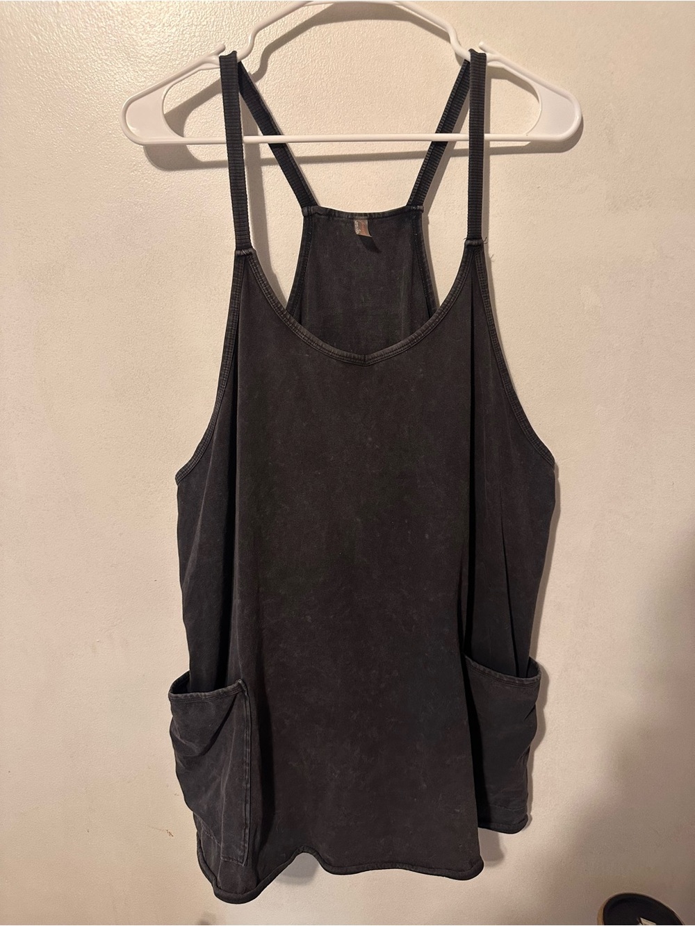 FP Movement by Free People Black Racerback Pocket Tank